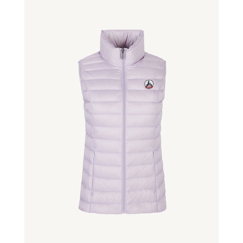 Doudoune lgre sans manches Mauve ple Seda
