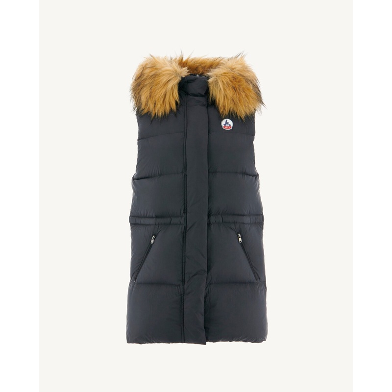 Doudoune sans manche  capuche Grand Froid Noir Texas 2.0