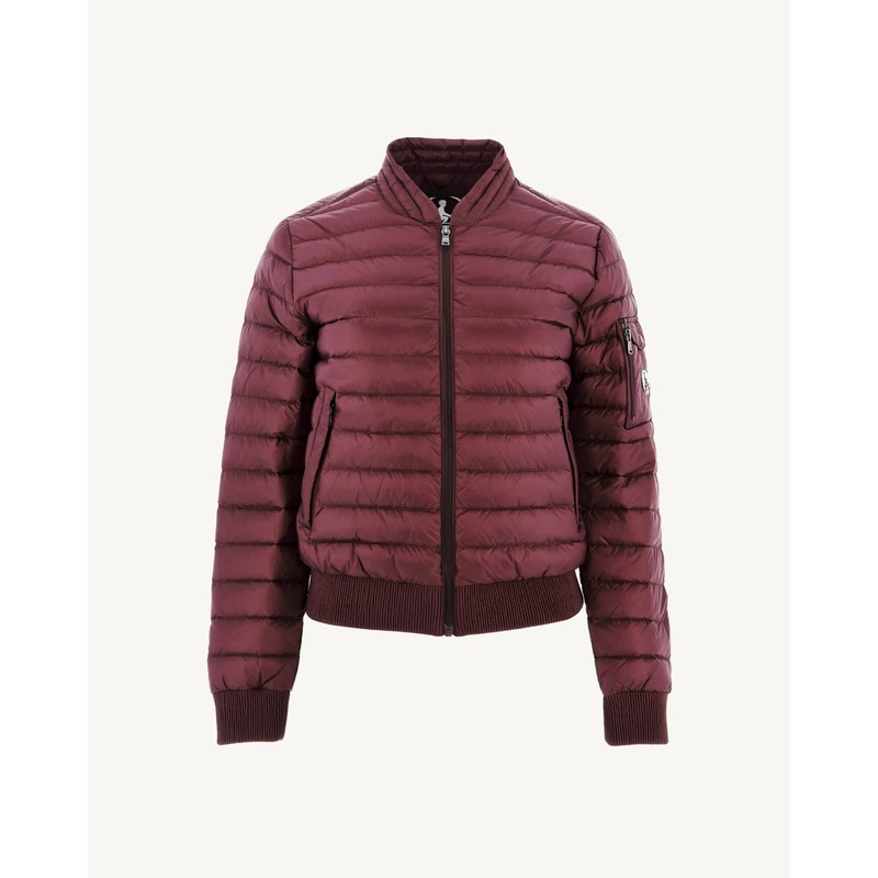 Eggplant Emmy Lightweight Puffer Jacket