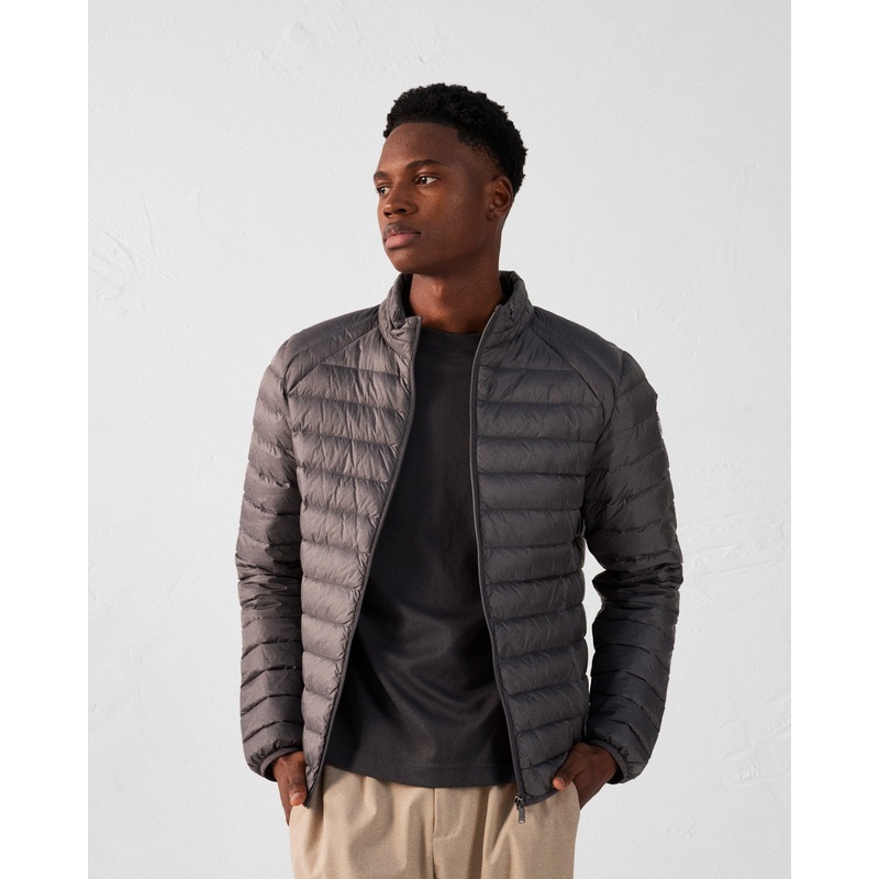 Light Anthracite Mat down jacket