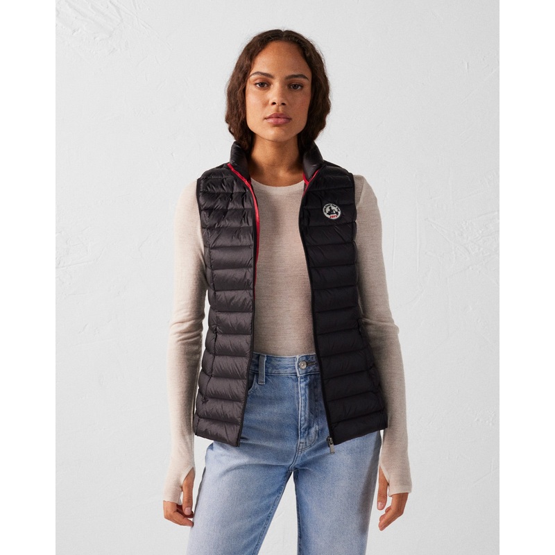 Light sleeveless padded jacket Black Seda