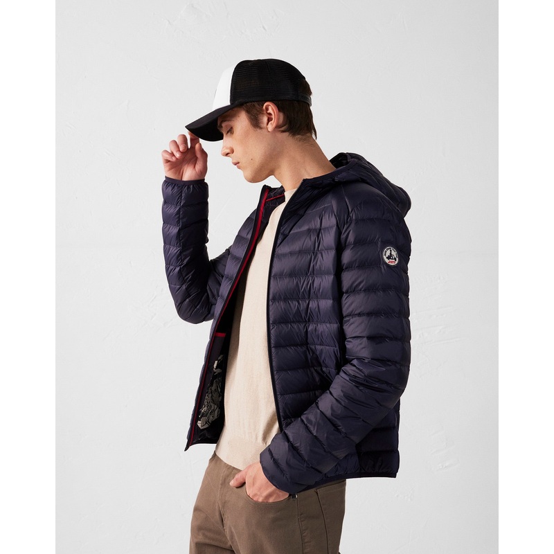Marine Nico lightweight hooded down jacket