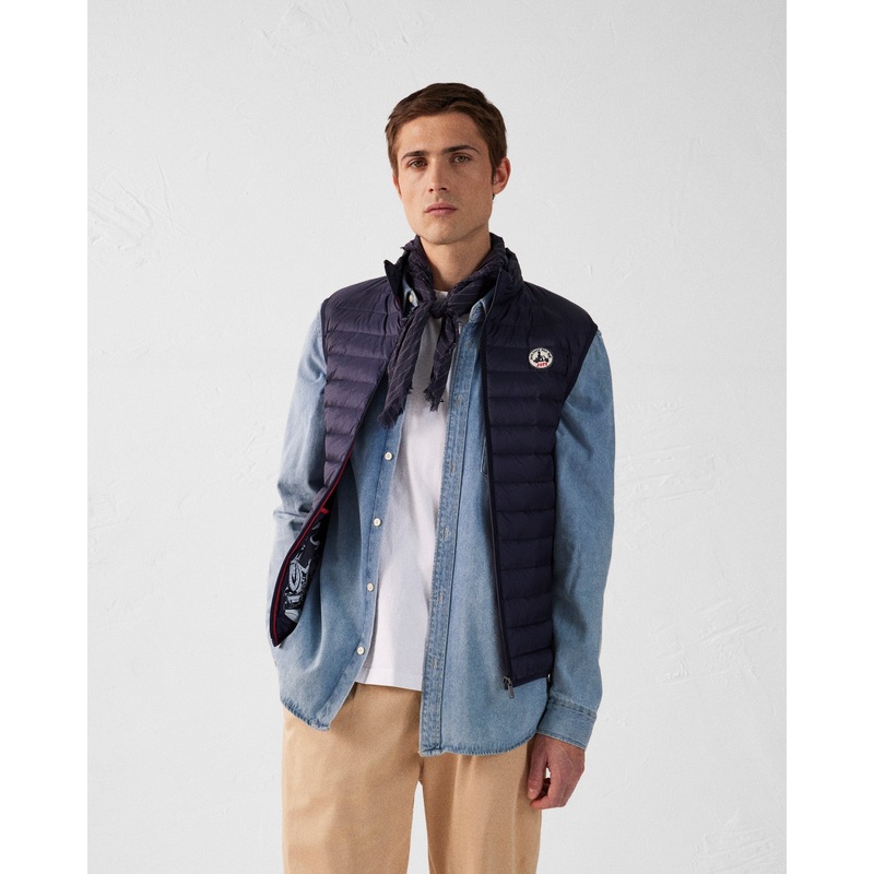 Marine Tom sleeveless down jacket