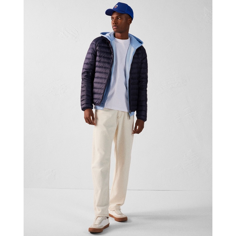 Navy Mat lightweight padded jacket