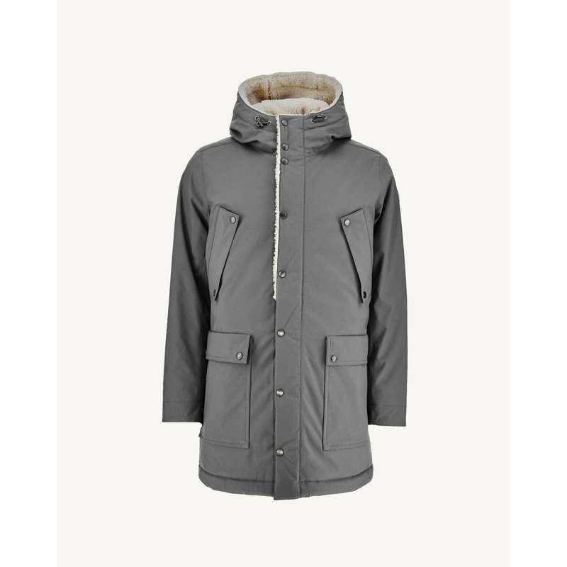 Parka  capuche Grand Froid Anthracite Toundra