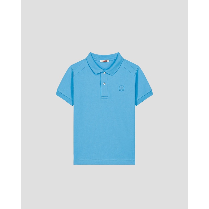 Polo enfant en coton Bleu horizon Ciro