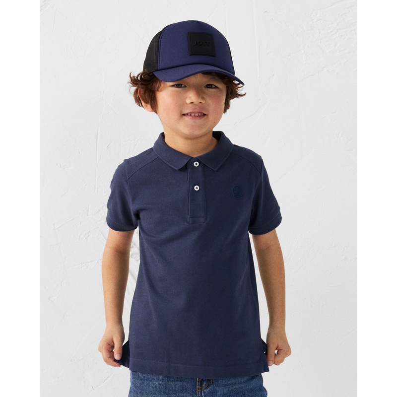 Polo enfant en coton Marine Ciro