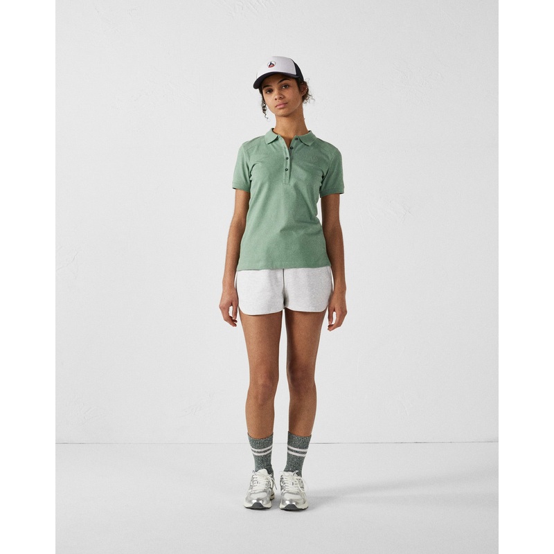 Polo femme Vert minral May