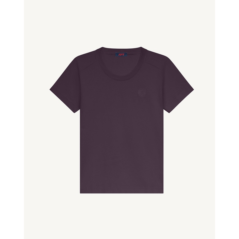 T-shirt col rond femme en coton Figue Angel