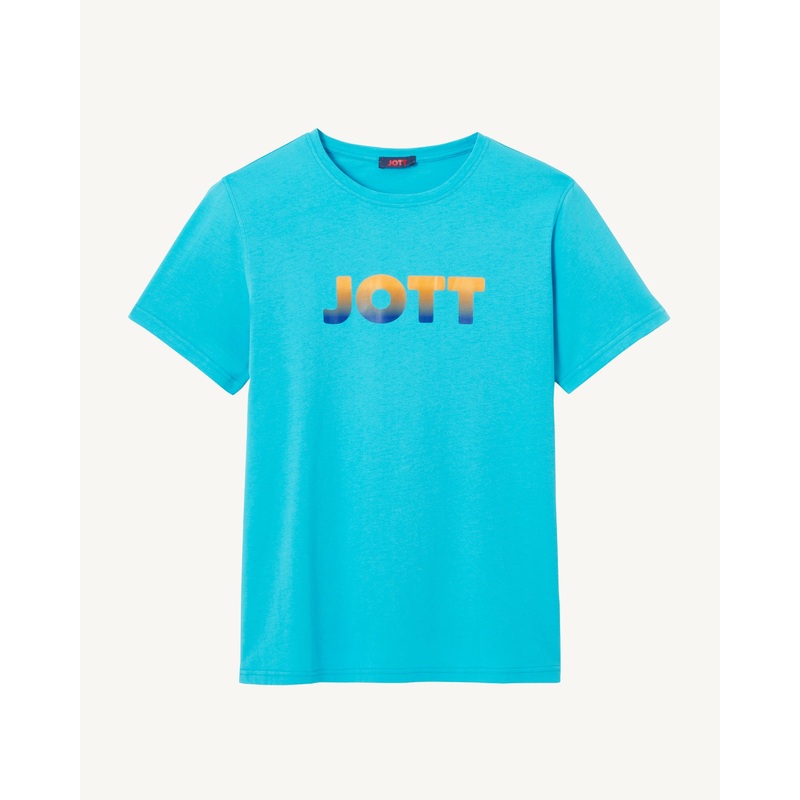 T-shirt en coton biologique Bleu ciel Pietro