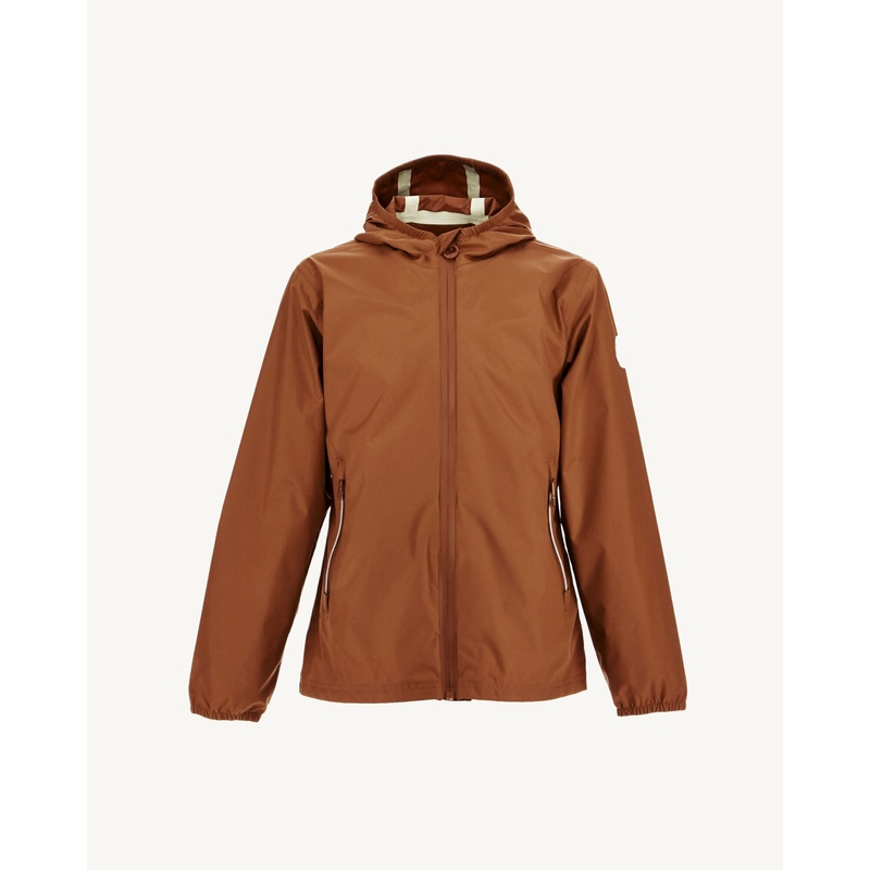 Veste impermable  capuche enfant Caramel Madeira