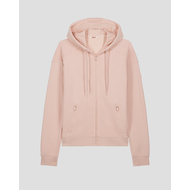 Veste zippe en molleton Pche clair Leda