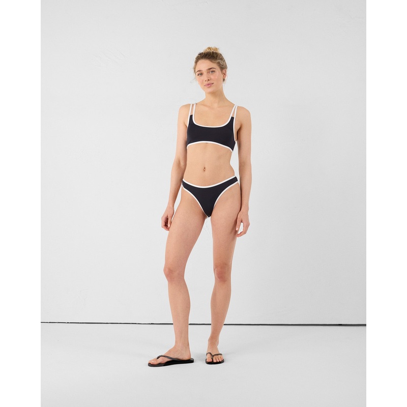 Bas de maillot de bain brsilien Noir Maeva bottom
