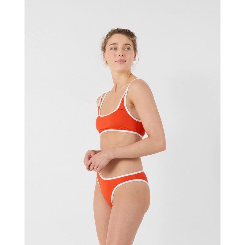Bas de maillot de bain brsilien Rouge feu Maeva bottom