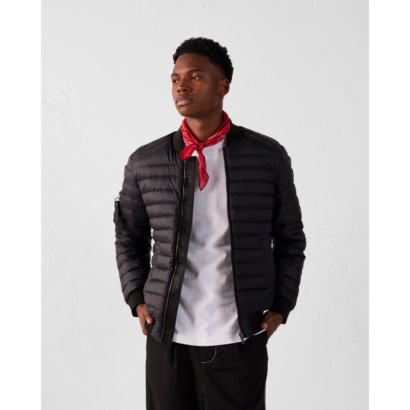 Doudoune lgre bomber Noir Ryan