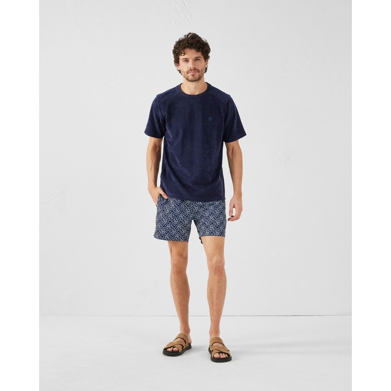Maillot de bain Mono marine Niolon monogram