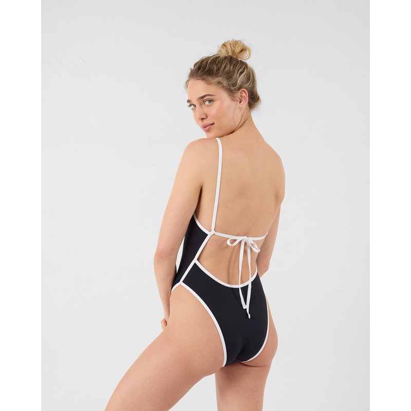 Maillot de bain une pice Noir Melina