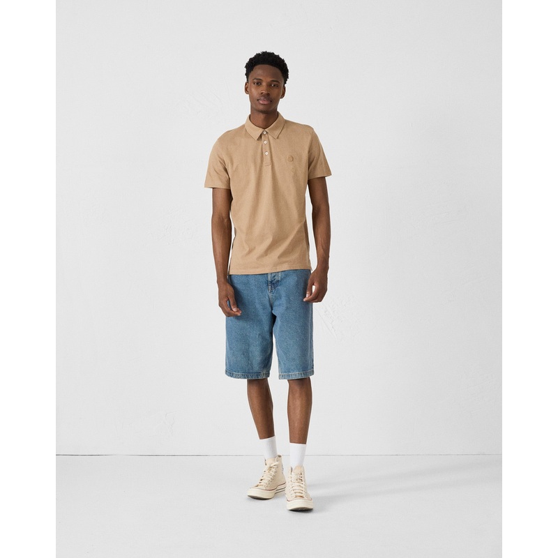 Polo en coton biologique Fauve Lavan