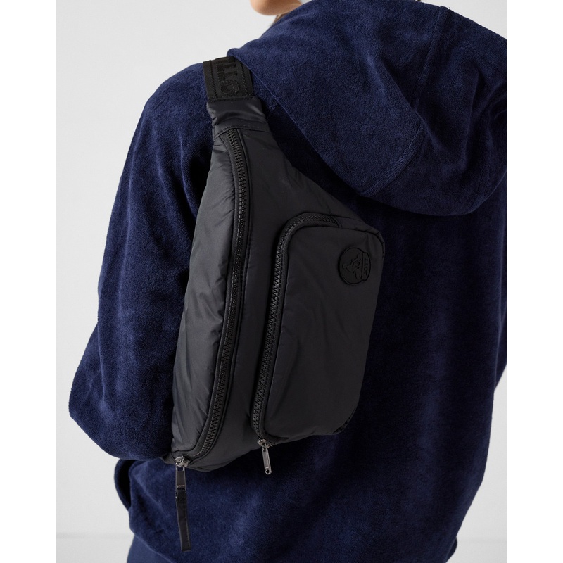Sac banane impermable Noir Aden