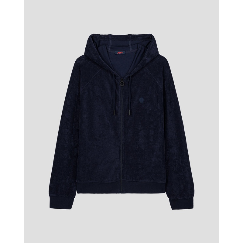 Veste zippe ponge  capuche Marine Mojave