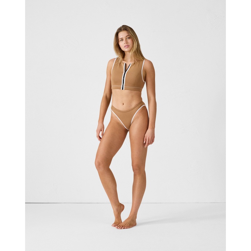 Bas de maillot de bain en noprne Fauve Jennie bottom