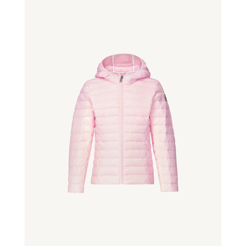 Doudoune lgre  capuche enfant Rose ptale Carla