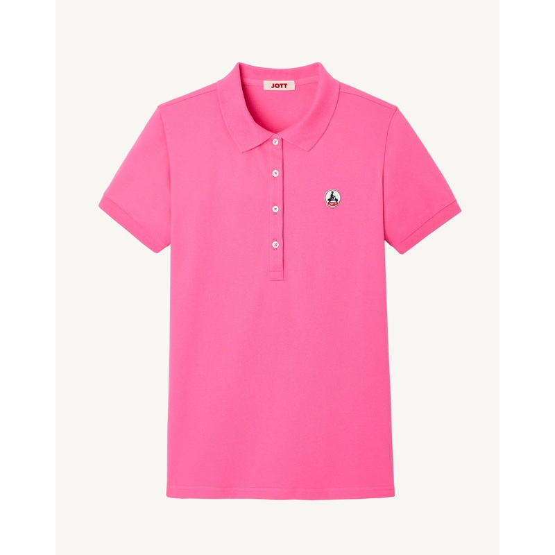 Intense pink Franca polo shirt