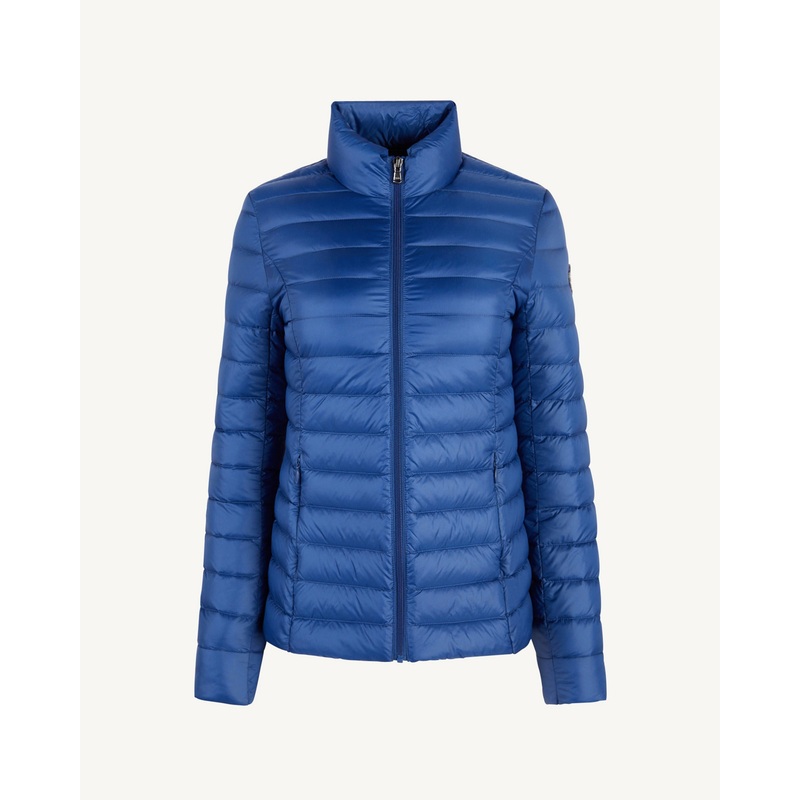 Light down jacket Dark denim Cha