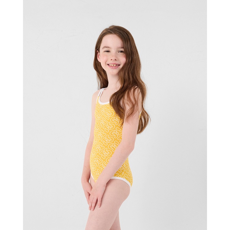 Maillot de bain Mono tournesol Milla monogram