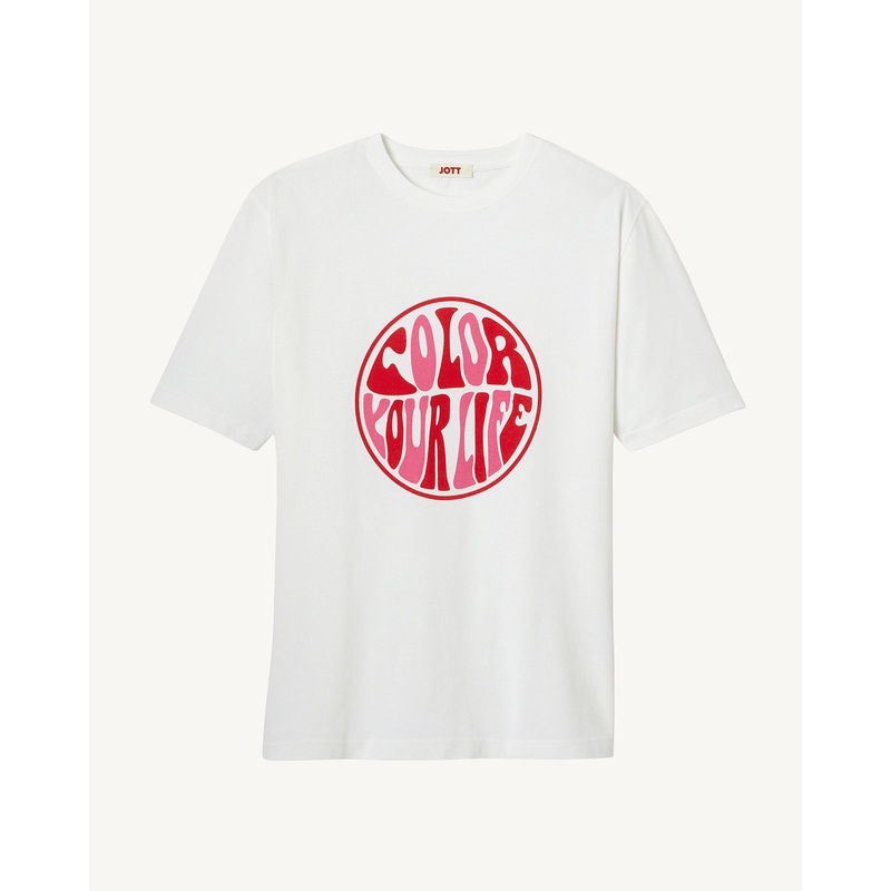 Organic cotton T-shirt White Adela