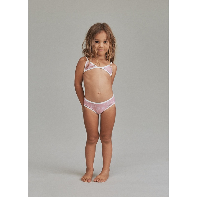 KIDS BAJA TOP + MAKAI PIPED BOTTOM SET - SPRING 2024