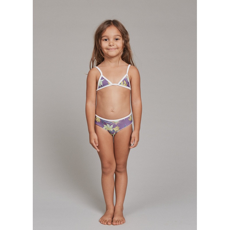 KIDS BAJA TOP + MAKAI PIPED BOTTOM SET - RESORT 2025