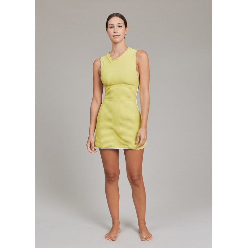 ALMA PIPED TENNIS DRESS - SPRING 2025