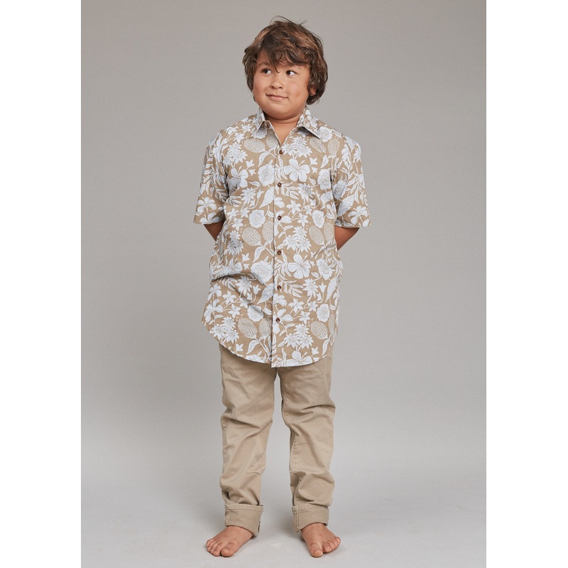 KIDS ALOHA SHIRT - SPRING 2025
