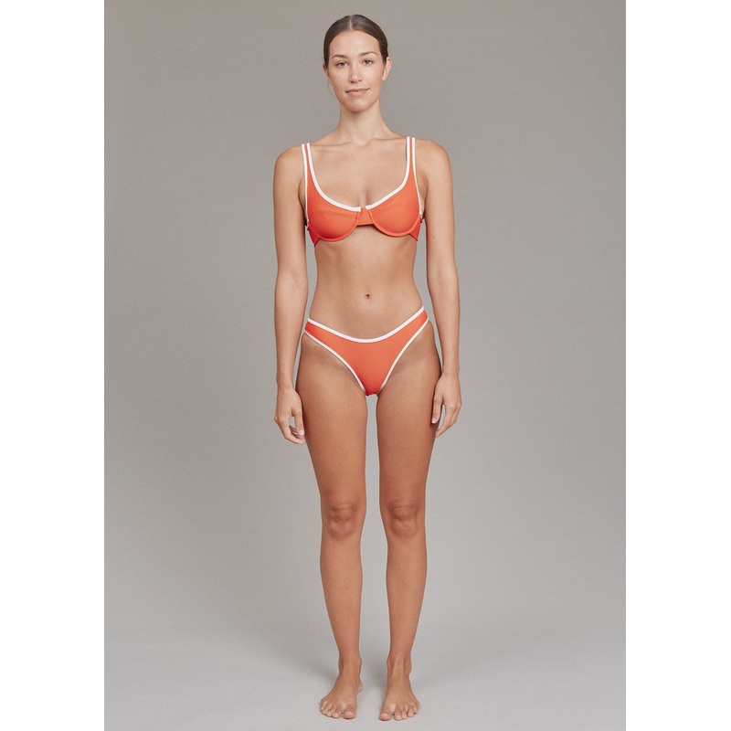 RUBY PIPED TOP - SPRING 2025