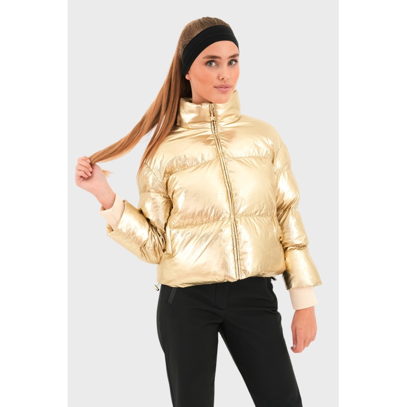 "Frosty" puffer gold