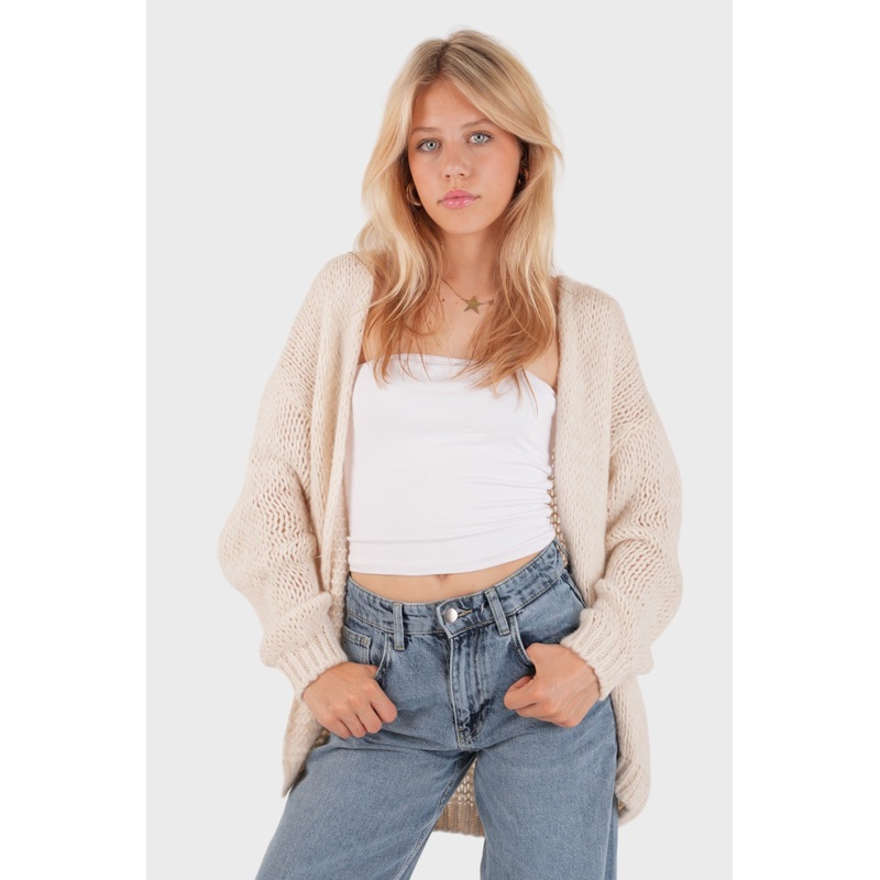 Keep me warm" vest beige