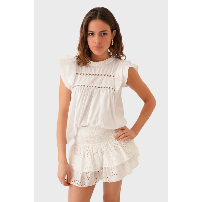 "Daydream" skirt white