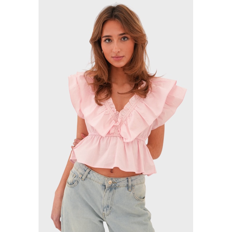 "June" blouse light pink