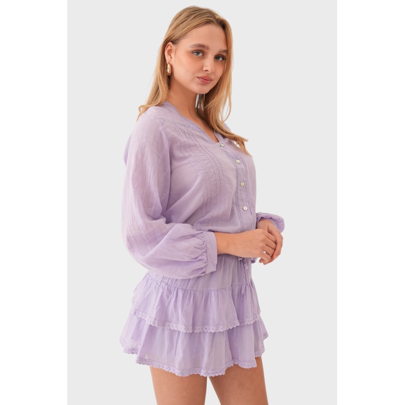 "Olivia" skirt lila