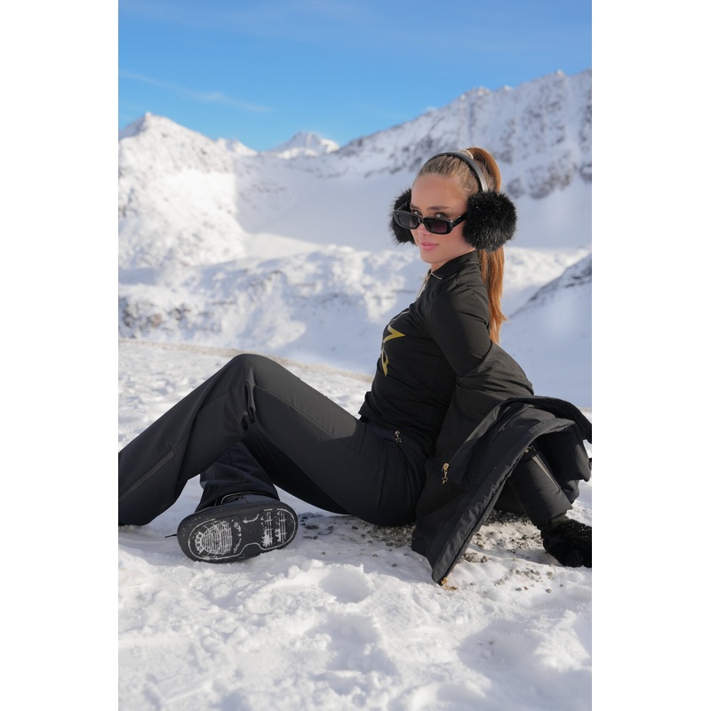"Snowfall" ski pants black