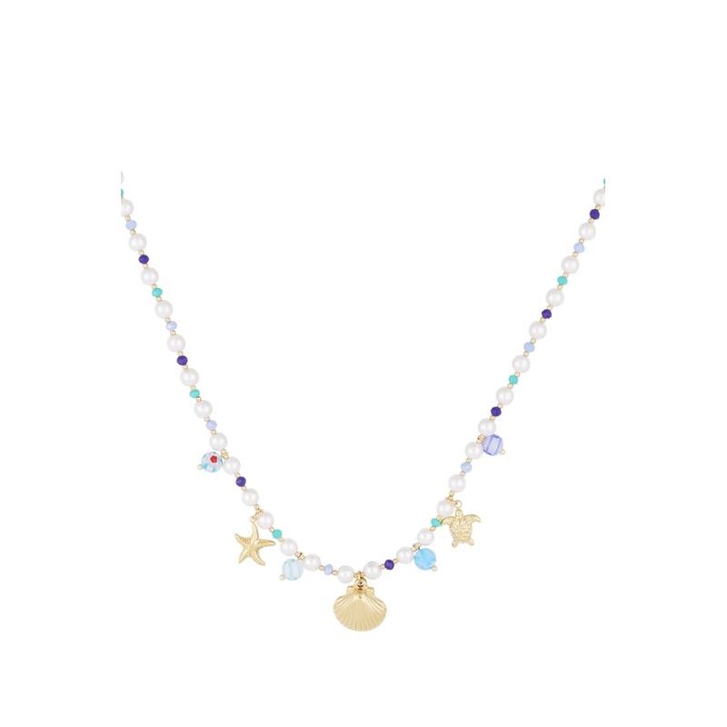 "Wavy" necklace