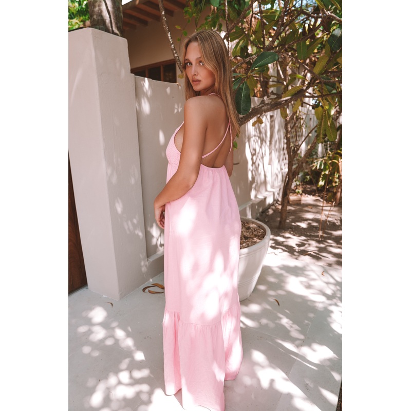 "Azore" dress pink