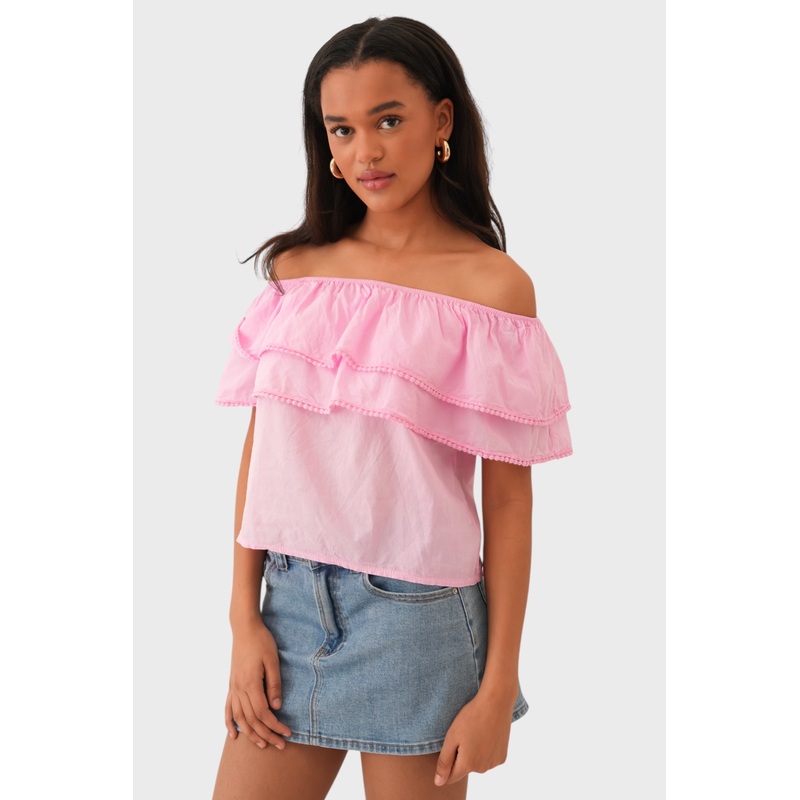 "Como" blouse pink
