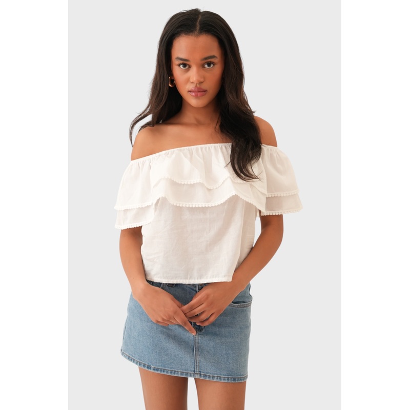 "Como" blouse white