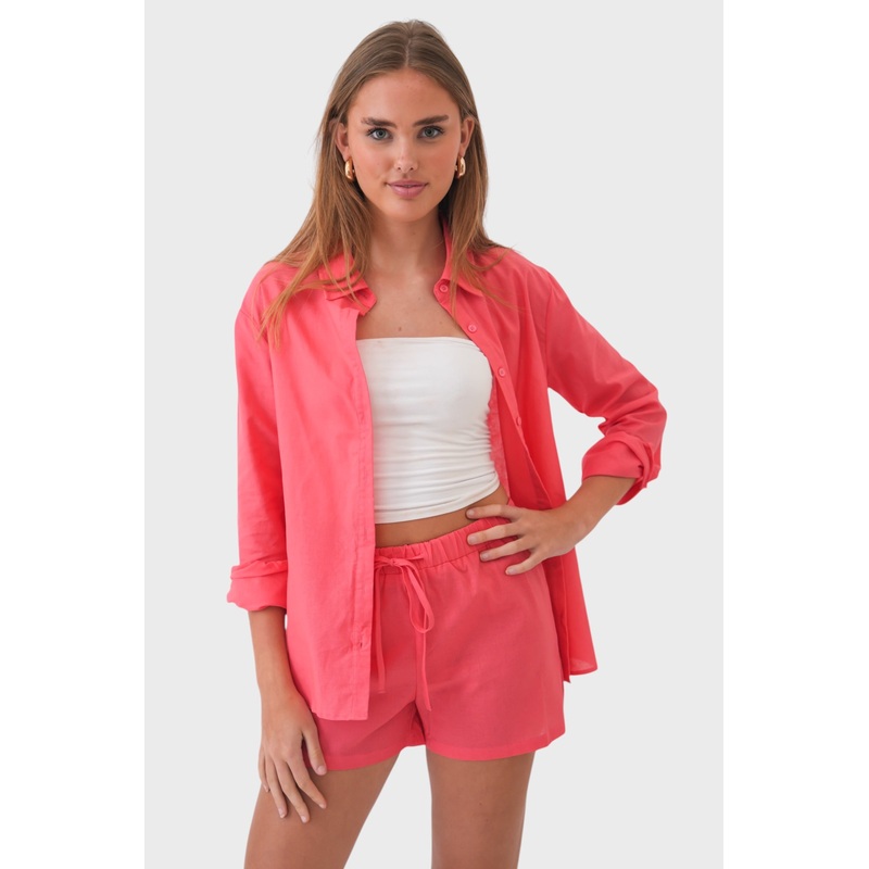 "Costa rica" blouse coral