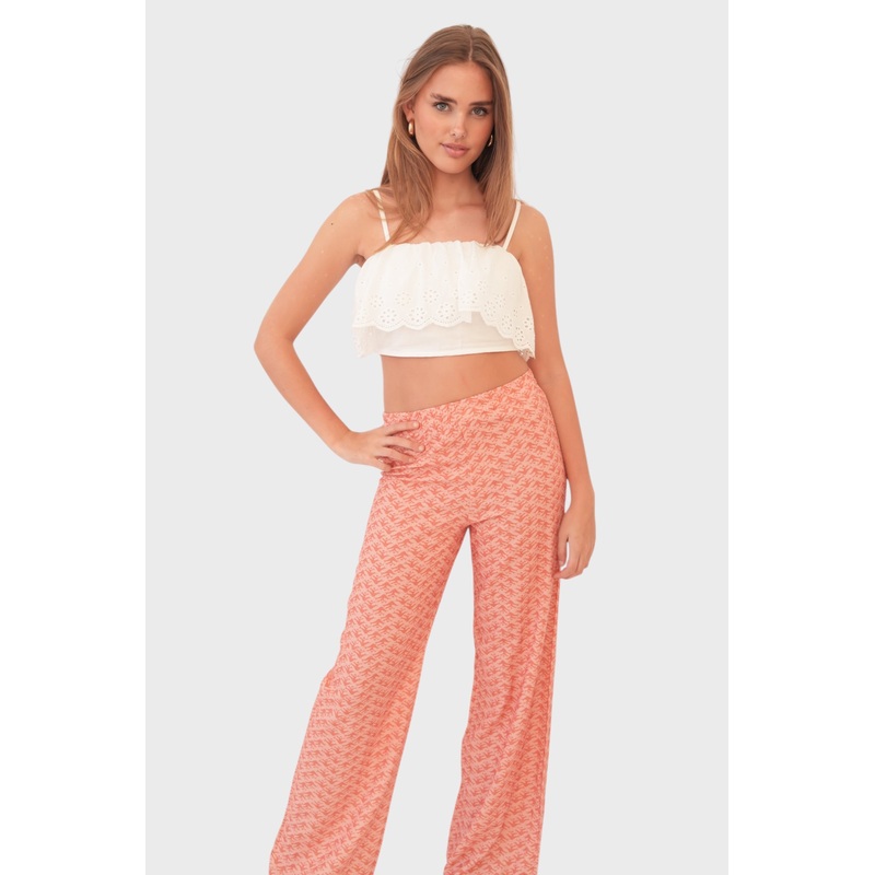 "Cuba" pants coral