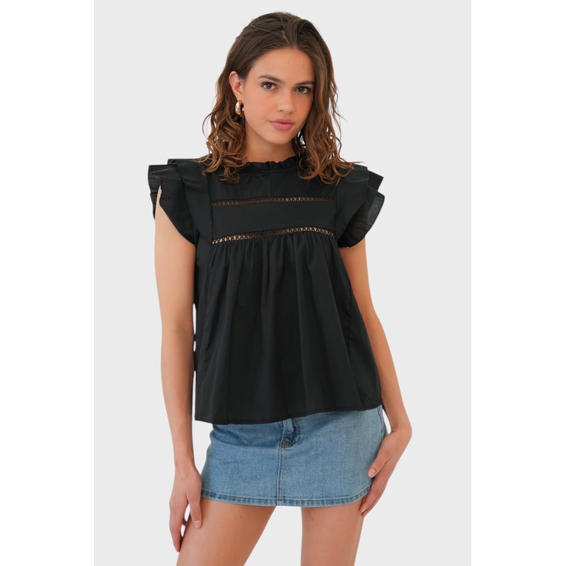 "Dreamy" blouse black