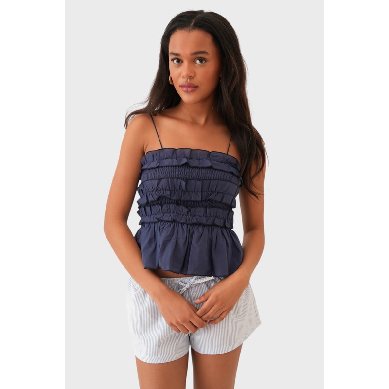 "June" top navy