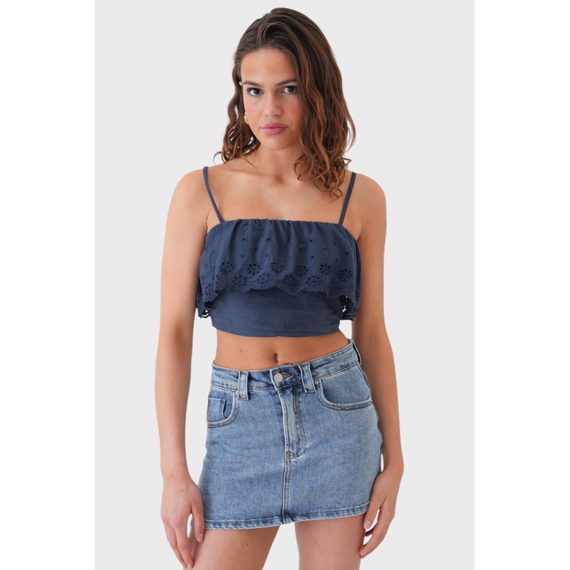 "Lily" top navy